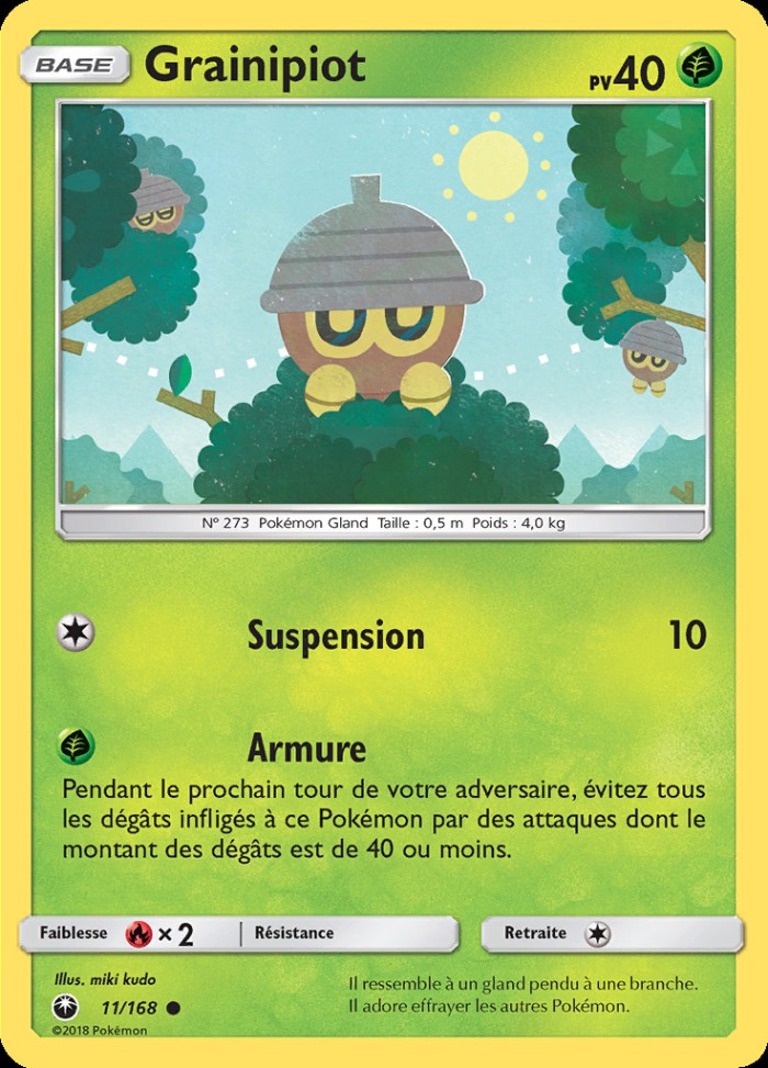 Carte Pokémon: Grainipiot