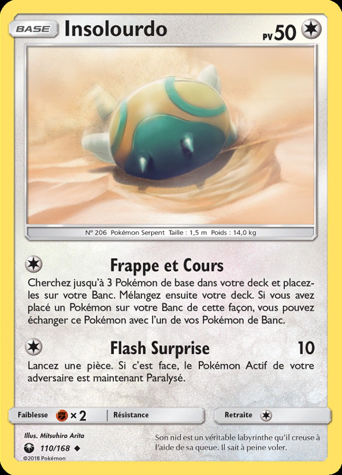 Carte Pokémon: Insolourdo