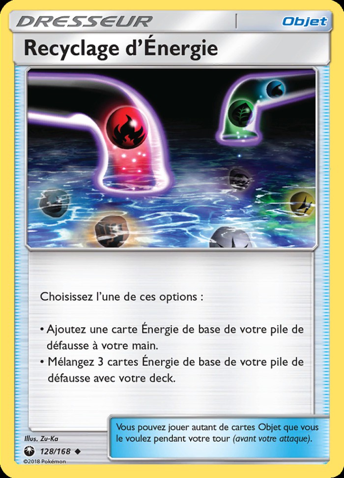 Carte Pokémon: Recyclage d'Énergie