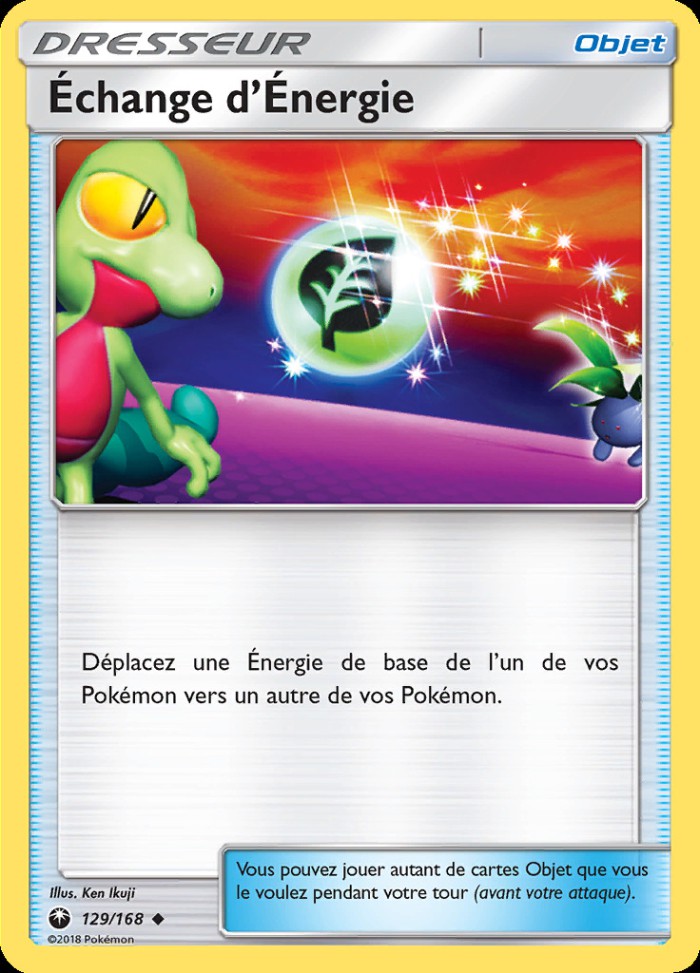 Carte Pokémon: Échange d'Énergie