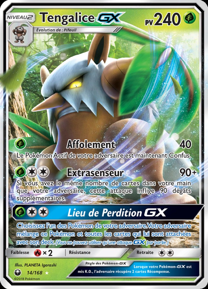 Carte Pokémon: Tengalice GX