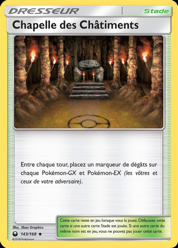 Carte Pokémon: Chapelle des Châtiments