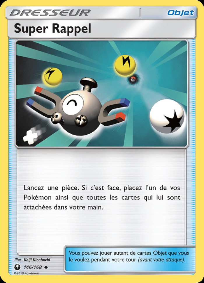 Carte Pokémon: Super Rappel