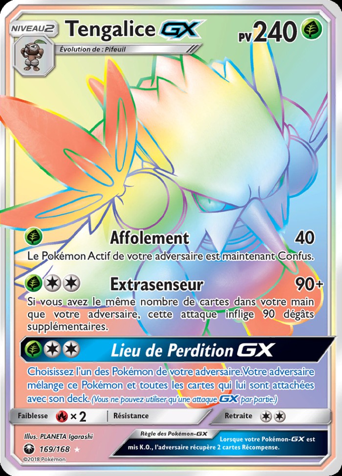 Carte Pokémon: Tengalice GX