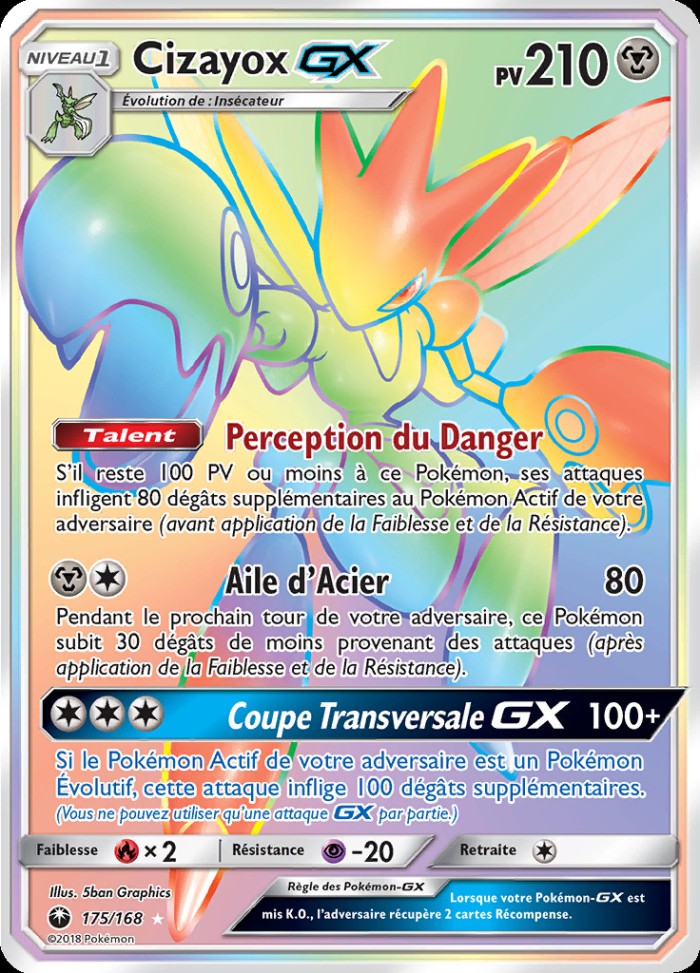 Carte Pokémon: Cizayox GX