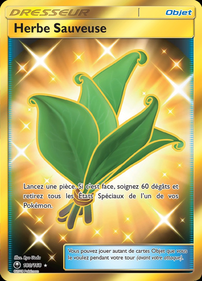 Carte Pokémon: Herbe Sauveuse