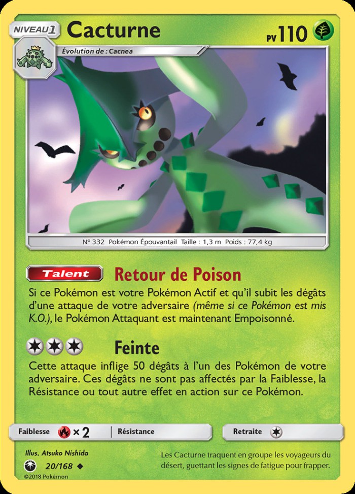 Carte Pokémon: Cacturne