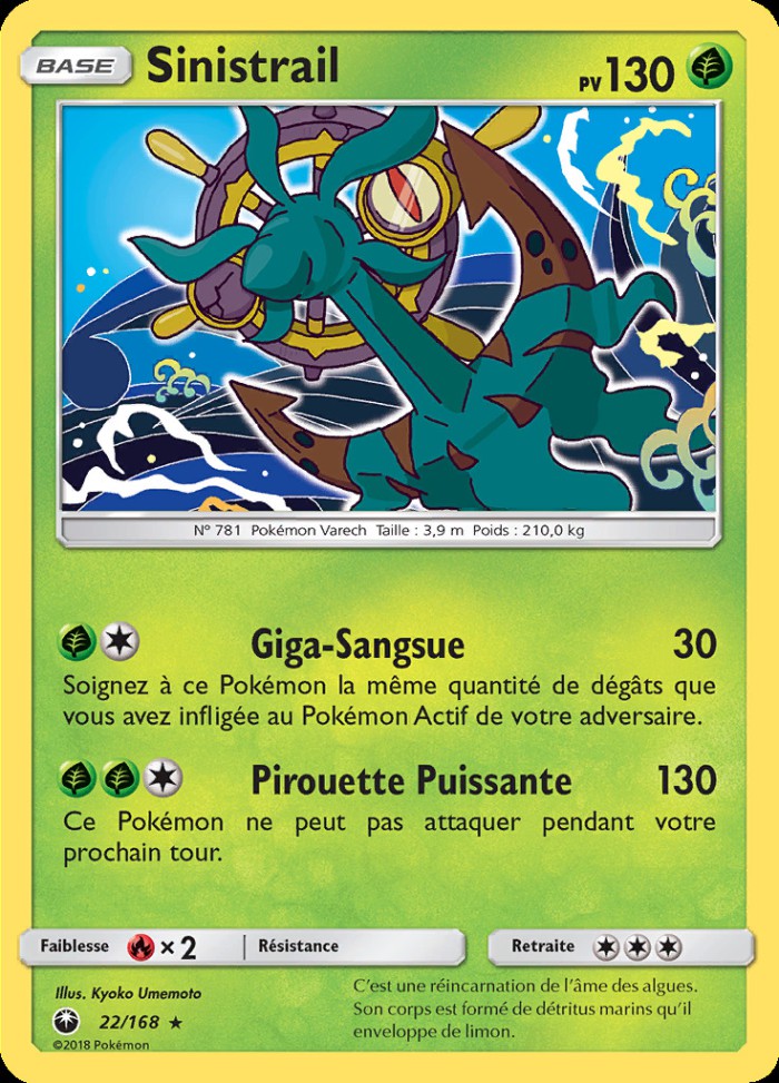 Carte Pokémon: Sinistrail