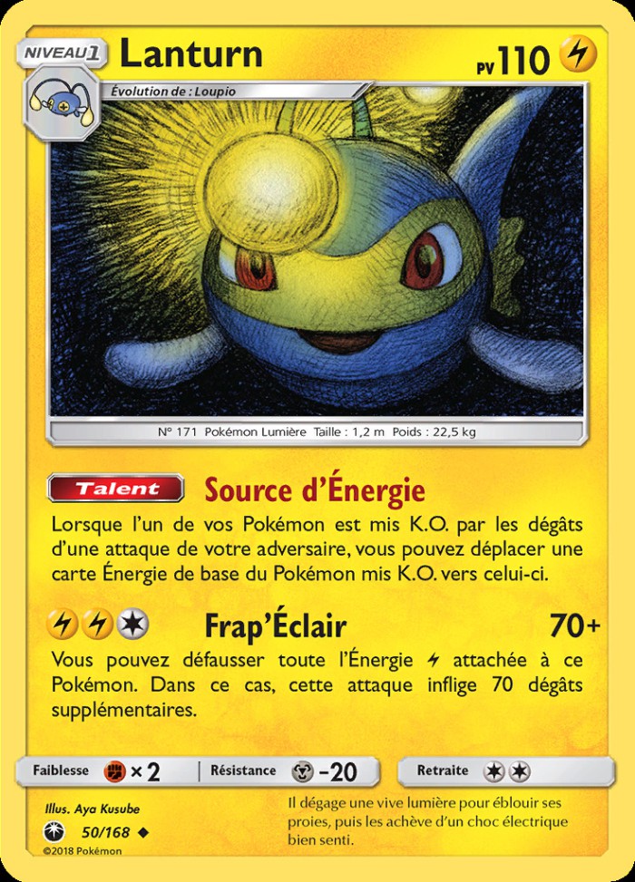 Carte Pokémon: Lanturn