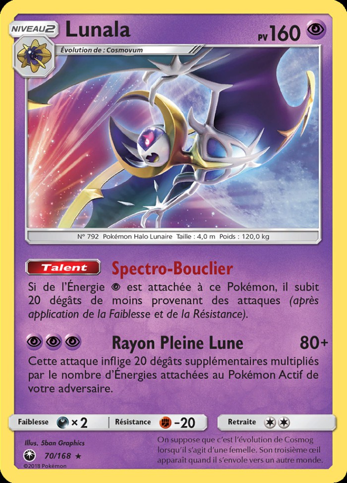 Carte Pokémon: Lunala