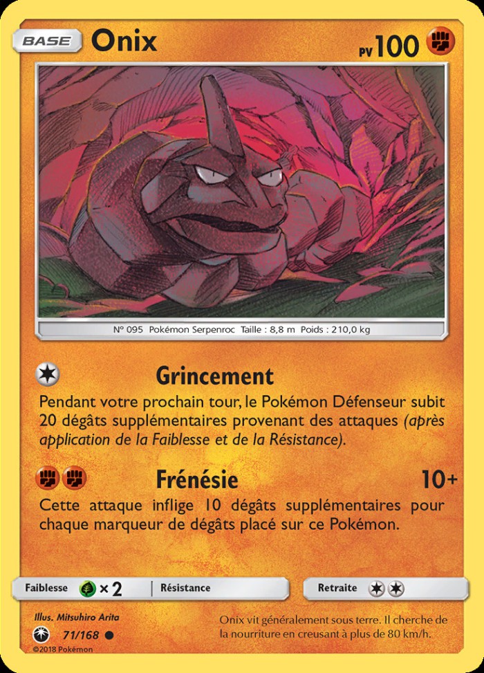 Carte Pokémon: Onix