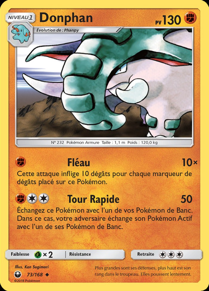 Carte Pokémon: Donphan