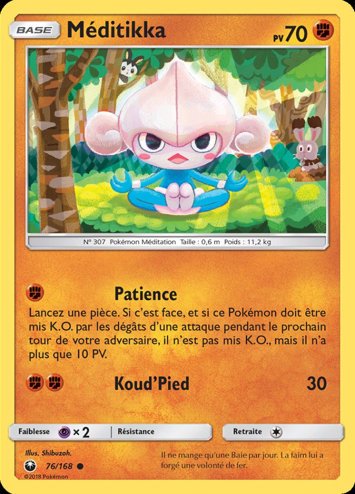 Carte Pokémon: Méditikka