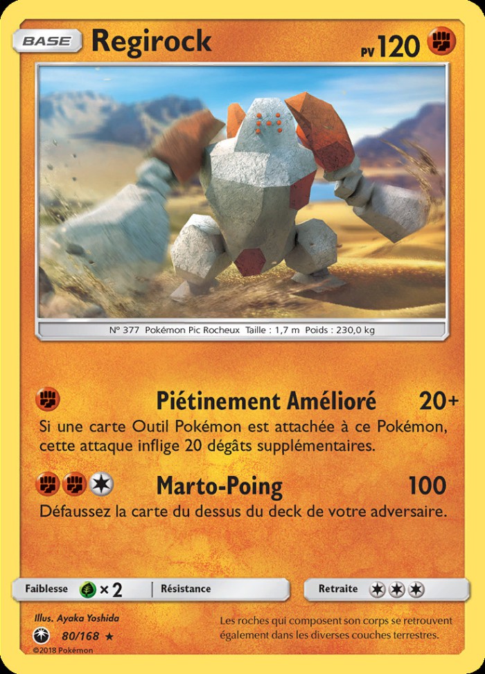 Carte Pokémon: Regirock