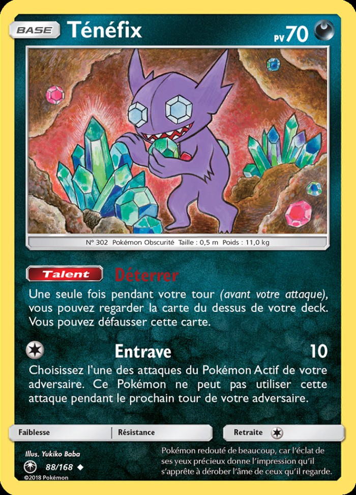 Carte Pokémon: Ténéfix