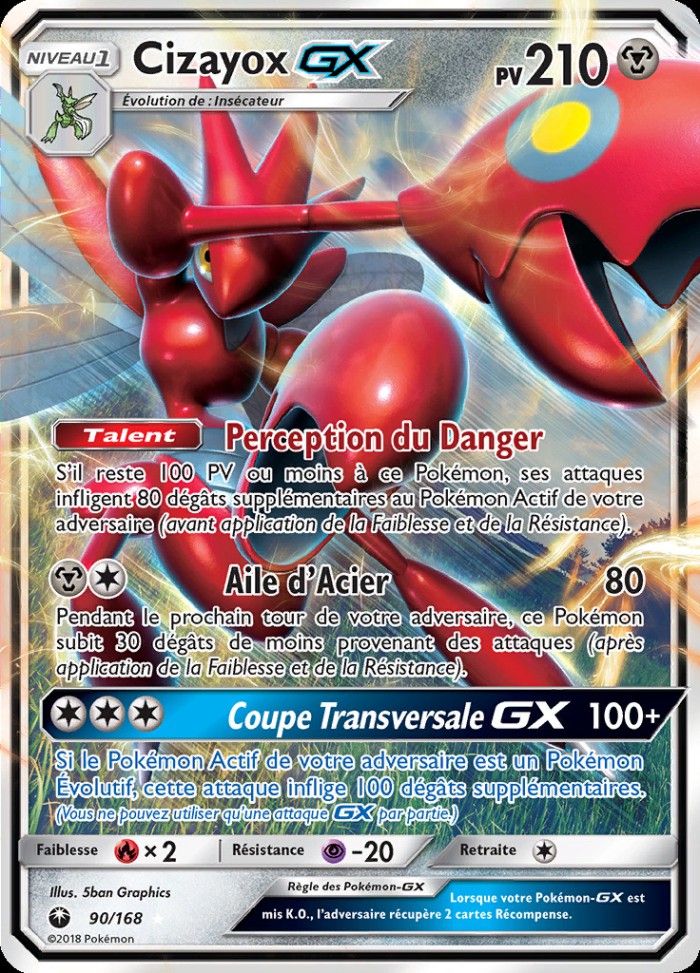 Carte Pokémon: Cizayox GX