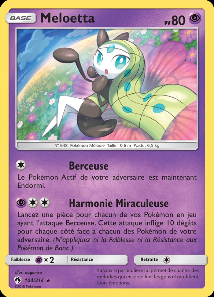 Carte Pokémon: Meloetta