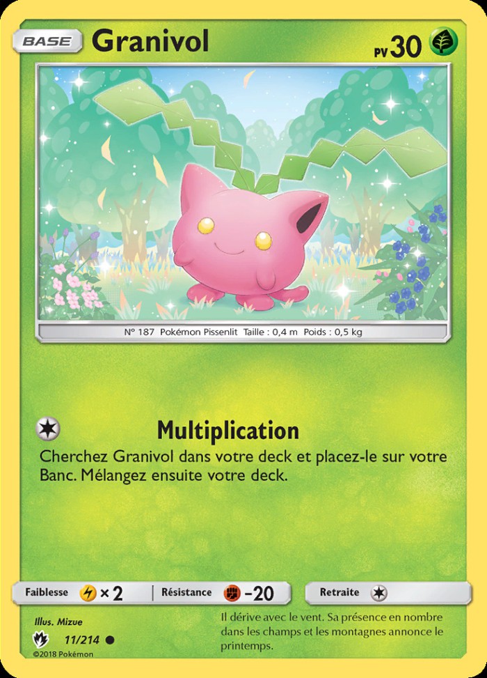 Carte Pokémon: Granivol