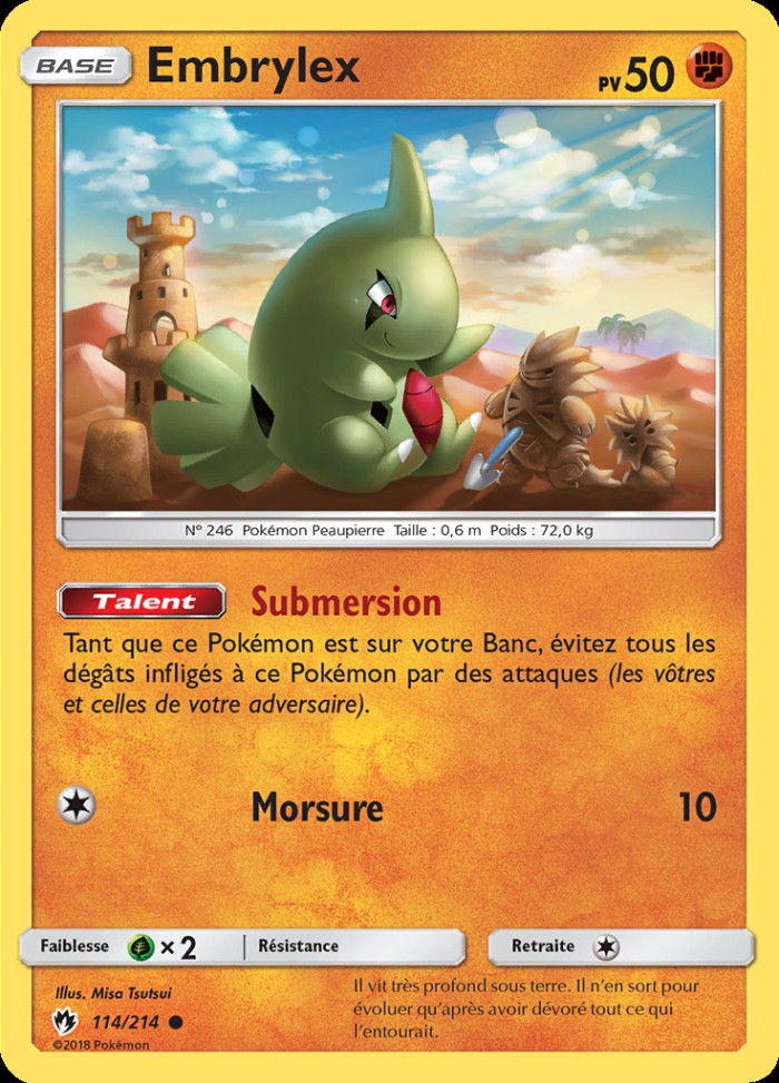 Carte Pokémon: Embrylex