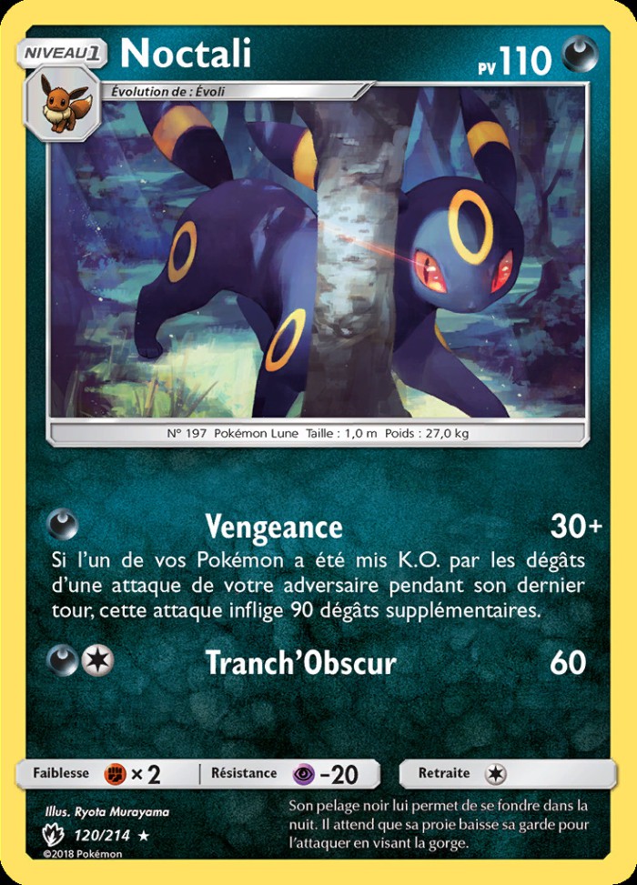 Carte Pokémon: Noctali