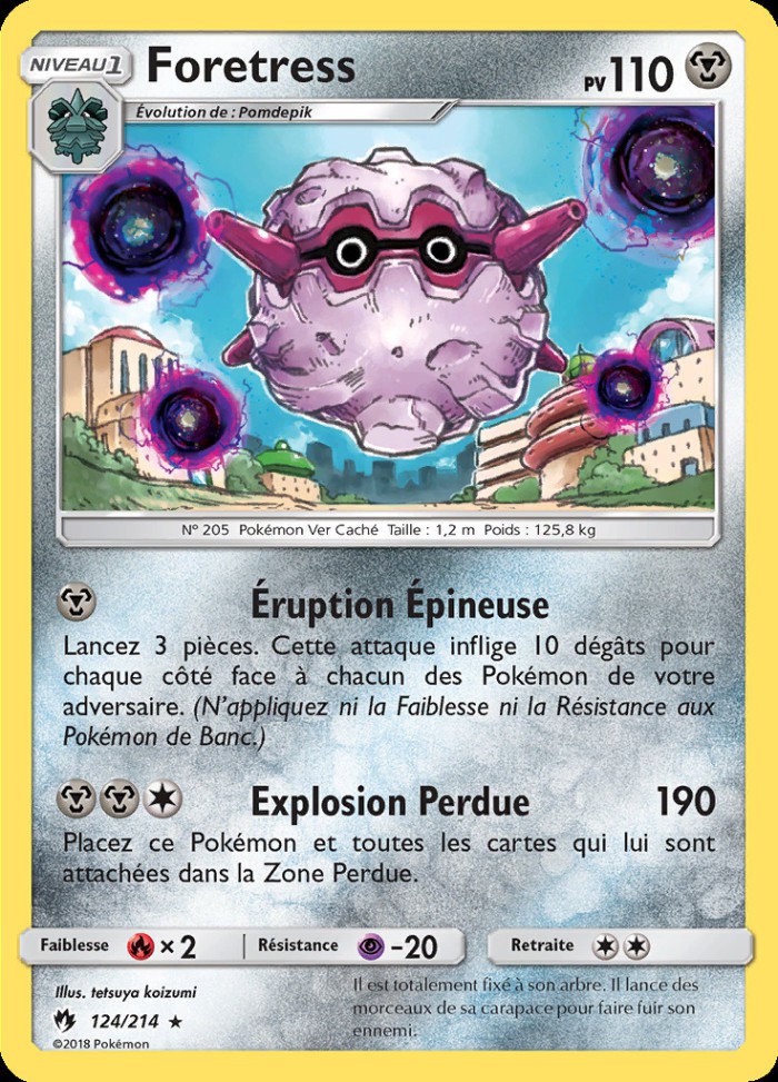 Carte Pokémon: Foretress