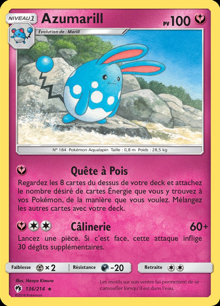 Carte Pokémon: Azumarill