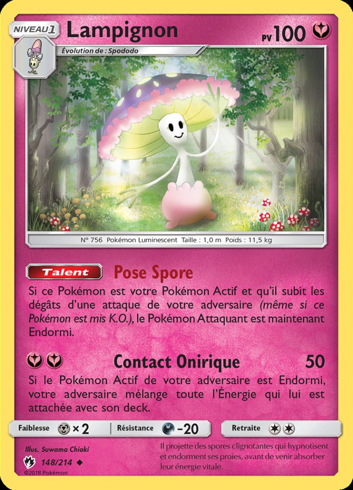 Carte Pokémon: Lampignon