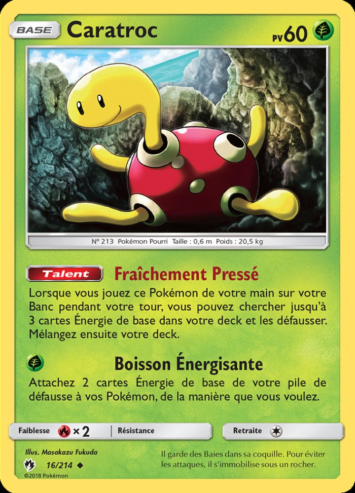 Carte Pokémon: Caratroc