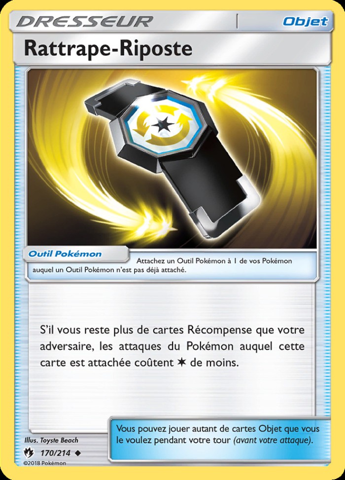 Carte Pokémon: Rattrape-Riposte