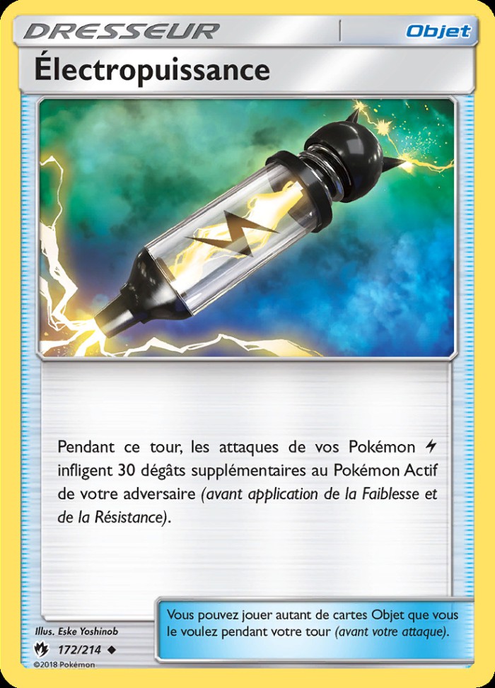 Carte Pokémon: Électropuissance