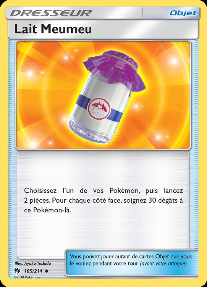 Carte Pokémon: Lait Meumeu