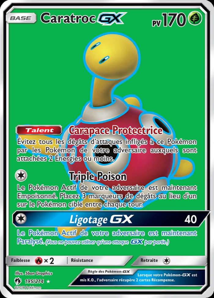 Carte Pokémon: Caratroc GX