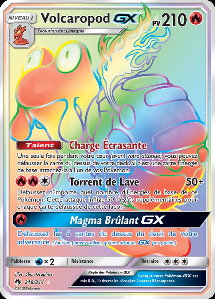 Carte Pokémon: Volcaropod GX