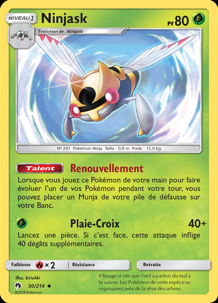 Carte Pokémon: Ninjask