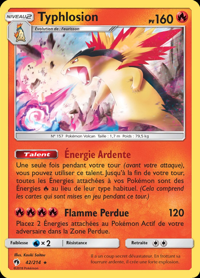 Carte Pokémon: Typhlosion