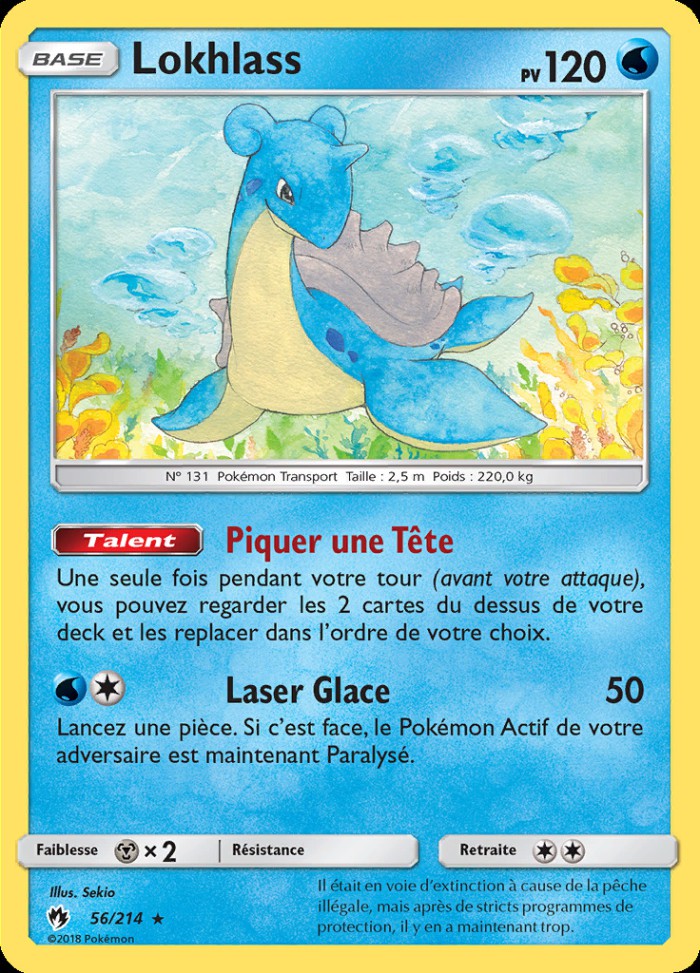 Carte Pokémon: Lokhlass