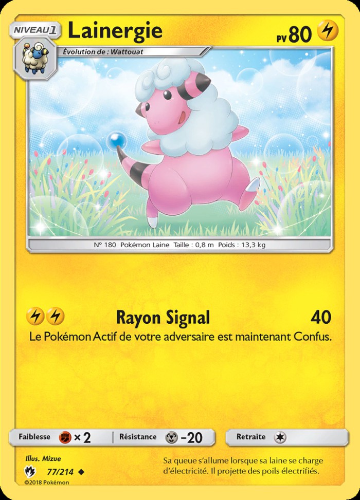 Carte Pokémon: Lainergie