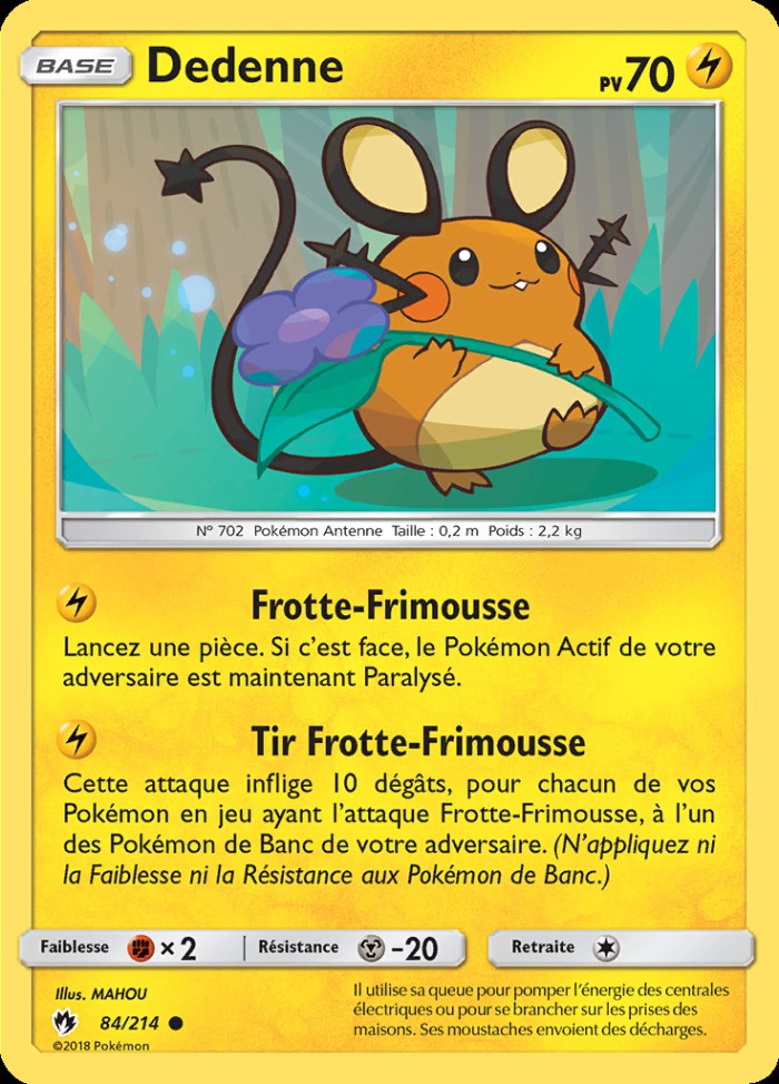 Carte Pokémon: Dedenne