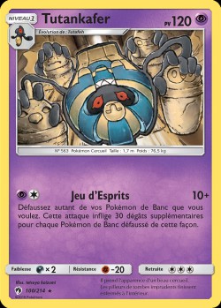 Carte Pokémon: Tutankafer