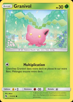 Carte Pokémon: Granivol