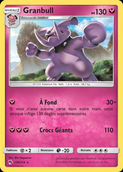 Carte Pokémon: Granbull