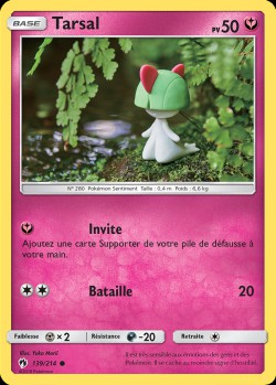 Carte Pokémon: Tarsal