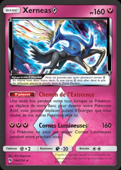 Carte Pokémon: Xerneas Prisme Étoile