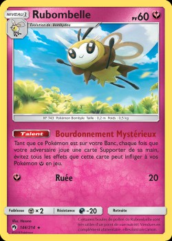 Carte Pokémon: Rubombelle