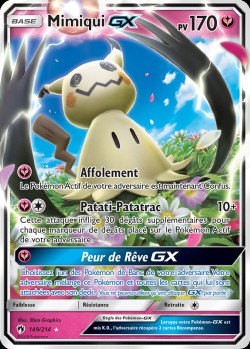 Carte Pokémon: Mimiqui GX