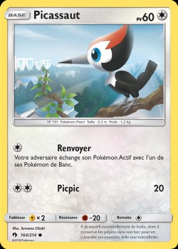 Carte Pokémon: Picassaut