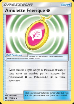 Carte Pokémon: Amulette Féerique Plante