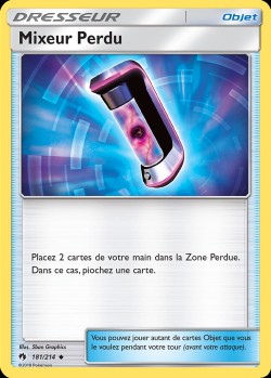 Carte Pokémon: Mixeur Perdu