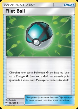 Carte Pokémon: Filet Ball