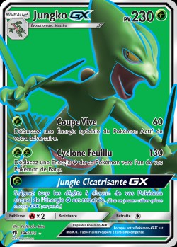 Carte Pokémon: Jungko GX